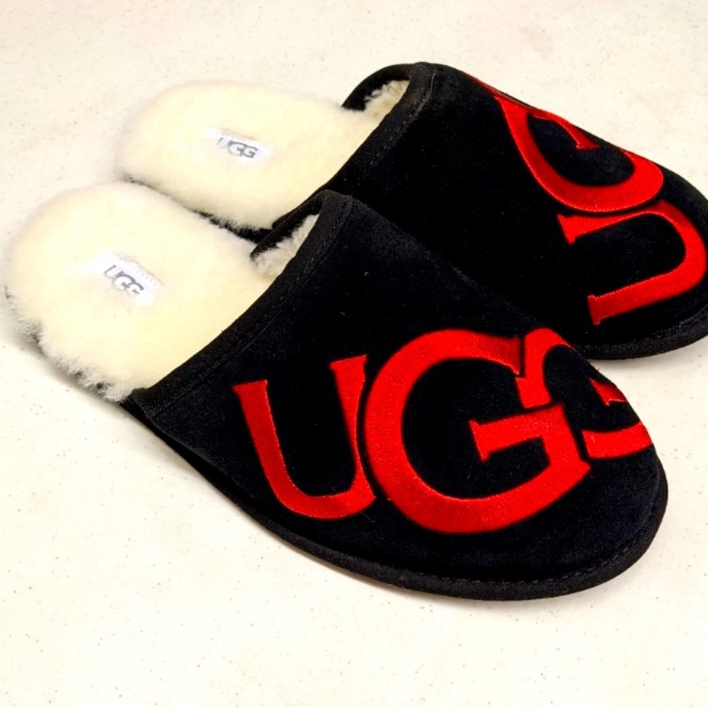 Ugg men slippers Scuff Logo Graphic